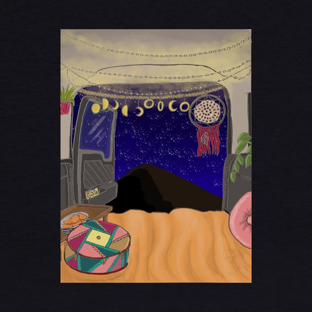 Camper Van Life - night skies by Ethereal Designs